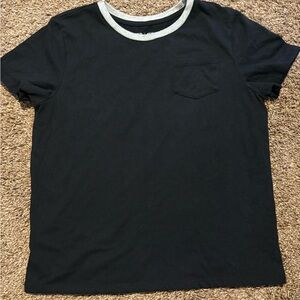 Stitch & Stone black white lined tshirt